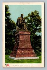Drexel Monument Philadelphia Pennsylvania Postcard POSTED picture