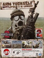 Battlefield 2 PC Game 2005 Circuit City Promo Ad Wall Art Print Poster - Glossy picture