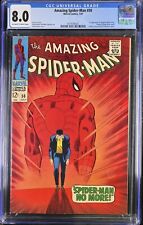 Amazing Spider-Man #50 CGC VF 8.0 1st Full Appearance Kingpin Marvel 1967 picture