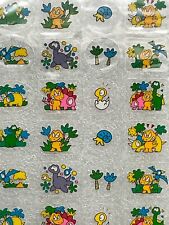 Vintage Sanrio Clear Mini Stickers We Are Dinosaurs Japan Rare 1992 1994 picture