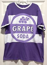 Disney Parks Pixar UP Grape Soda Purple White T-Shirt Size Large picture