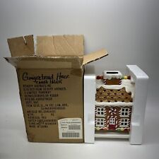 Slatkin & Co Candle Luminary Gingerbread House Bath & Body Works 2009 picture