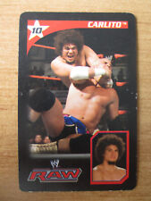 RARE CARD WRESTLING WWE RAW SMACK DOWN W / N°10 CARLITO picture