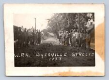 K3/ Byesville Ohio Non-Postcard Photo c37 Guernsey Co W.P.A. Workers 511 picture