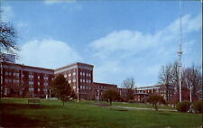 Veterans Hospital ~ Muskogee Oklahoma ~ vintage 1950s postcard picture