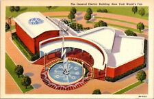 Postcard. The General Electric Building New York Worlds Fair. AT. picture