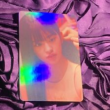 YUJIN IVE Hot Beach Edition Celeb KPOP Girl Photo Holo Card Red picture