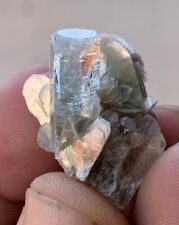 30 Carats beautiful  Aquamarine with Muscovite Crystal Specimen from Nagar Pak picture