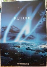 Extremely Rare X Files 1998 Sign Poster By Chris Carter To Martin Landau. COA. picture