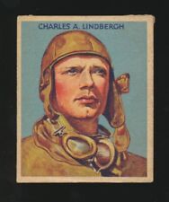 1934 R136 National Chicle SKY BIRDS (Series of 48) -#36 CHARLES A. LINDBERGH picture