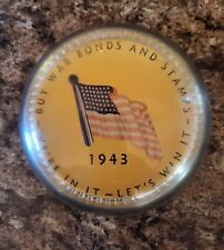WWII Buy War Bonds Paperweight picture