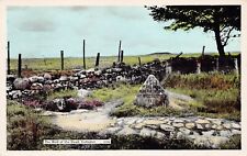 RPPC Culloden Battlefield Military Army Jacobite Rising Photo Vtg Postcard U8 picture