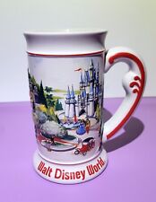 Vintage Walt Disney World Theme Park Ceramic Beer Stein Mug Ceramarte Brazil picture