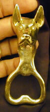 DOBERMAN (cropped ears) Bottle Opener in Bronze picture