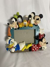 Disney Store Vintage 3D Character Picture Frame Mickey, Pluto Goofy Donald picture