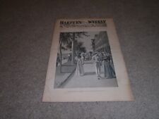 1894 Harper's Weekly Cover of Coronado Beach California picture