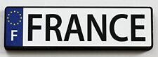 France EU License Plate Wood Fridge Magnet picture