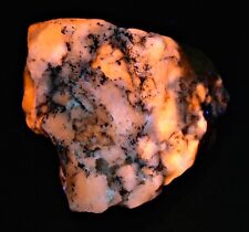 127 Carat Top Fluorescent Rare Sky Blue Sodalite On Matrix From Afghanistan picture