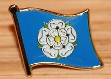 Yorkshire England County Flag Enamel Pin Badge UK Great Britain picture