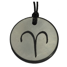 Shungite Emf Protection Necklace EMF Jewelry Stone Pendant Zodiac Sign Style 1pk picture