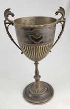 RARE Antique 19thC Ornate Deykin & Sons Silver Plate Handled Trophy Urn Dragon picture