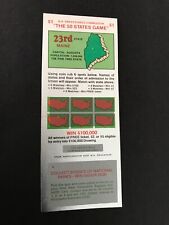 Maine   SV Instant NH Lottery Ticket,  issued in 1977 no cash value picture
