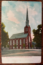 Vintage Postcard 1908 Saint Stephen's Lutheran Church, Lancaster, PA picture