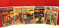Brave and the Bold Bronze Age Comic Book Lot  DC Comics  130, 135, 138, 139, 142 picture