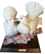 Love Doves Sculpture A Belcari - Excellent Condition picture