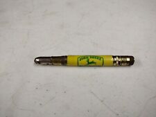 Vintage John Deere Harris & Glaspey Shiloh NJ Advertising Bullet Pencil picture