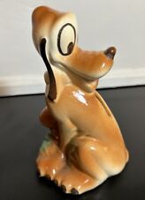 Vintage WALT DISNEY PLUTO Dog Ceramic Bank Figurine Collectible picture