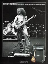 Eddie Van Halen Signature Peavey EVH Wolfgang Guitar 5150 Amp 2004 advertisement picture