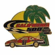 California 500 California Speedway Fontana NASCAR Racing Enamel Lapel Hat Pin picture