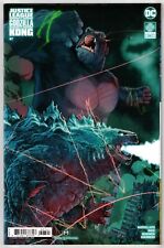 JUSTICE LEAGUE VS GODZILLA VS KONG #7- 1:25 MIKEL JANIN CARDSTOCK VARIANT- DC picture