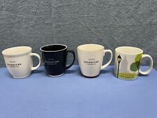 Lot of 4 Starbucks Black White Central Park NYC Coffee Mug Cup 18 Oz 2006-2007 picture