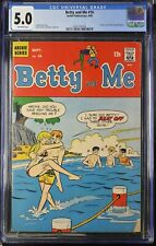 Betty and Me #16 CGC VG/FN 5.0 Off White Innuendo Cover Key Issue Archie 1968 picture