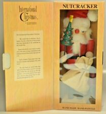 Hand-Painted Hand-Made Nick Evergreen Nutcracker #3183 International Silver co picture