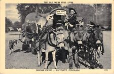 Vintage Postcard Orville Ewing Pritchett Colorado The Old West Still Lives 1952 picture