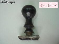 19C. ANTIQUE PERSONAL BRONZE SEAL STAMP  picture