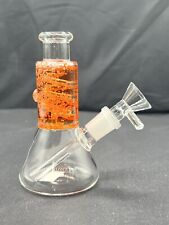 glycerin water pipe bong 4.5 Inch spiral water pipe with 14mm downstem and bowl picture