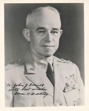 General of the Armies Omar Bradley- Vintage Signed Photograph picture