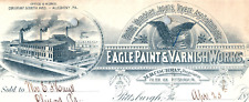 Eagle Paint Varnish Works Pittsburgh Pennsylvania Antique Invoice picture