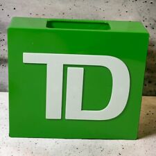 Vintage TD Bank Coin Bank Plastic Promo Advertising USA picture