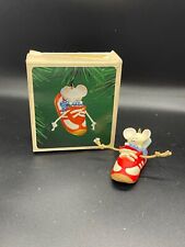 Hallmark Keepsake Ornament~Sneaker Mouse~Dated 1983 picture