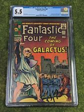 1966 Fantastic Four #48 CGC 5.5 1st App of Galactus and Silver Surfer picture