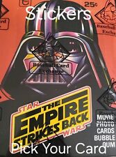 1980 STAR WARS EMPIRE STRIKES BACK STICKERS YOU PICK NM/MT picture