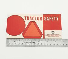 Vintage 1964 4-H tractor safety booklet  by American Oil Co. picture