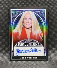 2024 Leaf Metal Pop Century Joan Van Ark Black Prismatic Autograph Card #3/3 picture