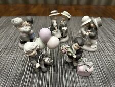 Kim Anderson & Bahner Studios Lot of 5 Porcelain Figurines Enesco picture