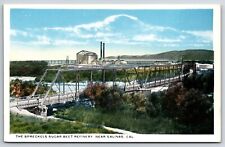 Spreckels Sugar Beet Refinery Salinas California CA Vintage Postcard picture